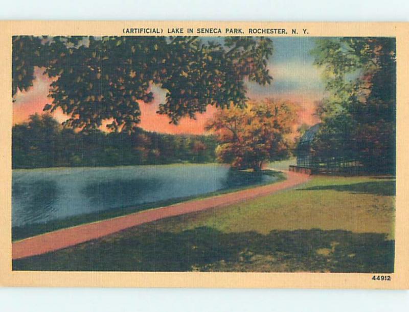 Unused Linen PARK SCENE Rochester New York NY H2366