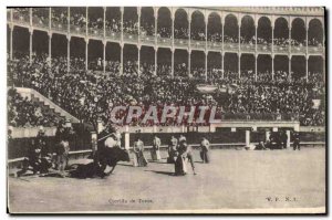 Old Postcard Bullfight Bullfight