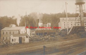Unknown Location, RPPC, Logging Mill, Water Tower, Photo
