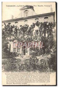 Old Postcard Tarascon Villa Tartarin