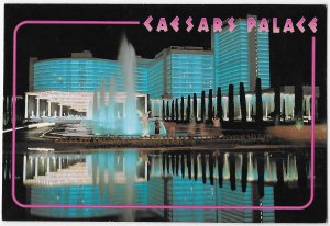 Caesar's Palace Hotel & Casino Beautiful Reflecting Las Vegas Nevada 4 by 6