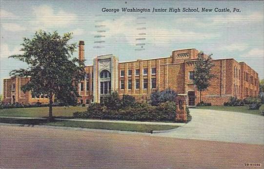 George Washington Junior High School New Castle Pennylvania 1948