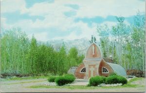 Church at Haines Junction Yukon YT Mile 1016 Alaska Highway Unused Postcard F10