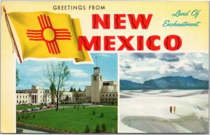 Greetings from New Mexico Land of Enchantment multi view