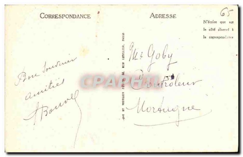 Old Postcard Lourdes Lake