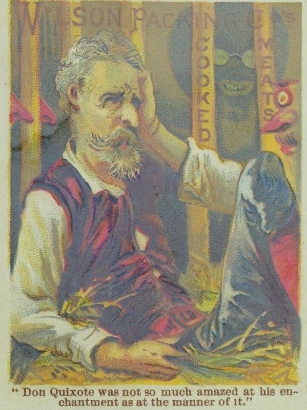 1880's Wilson Packing Co's Cooked Meats Trade Card 4 P112 