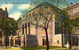 Illinois Chicago Temple Shalom Curteich