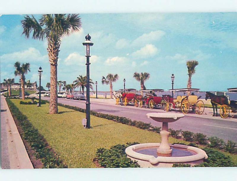 Unused Pre-1980 STREET SCENE St. Augustine Florida FL hp1688