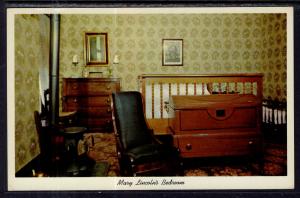 Mary Lincoln's Bedroom,Abraham Lincoln's Home,Springfield,IL