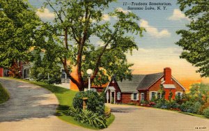 NY - Saranac Lake. Trudeau Sanitorium