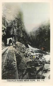 RPPC of the Othello Tunnels Coqualla River Canadian Pacific Railroad Hope BC