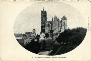 CPA Cathédrale de RODEZ - Facade occidentale (109598)