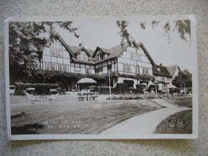 DEL MAR, CA ~ 1940s real photo HOTEL DEL MAR