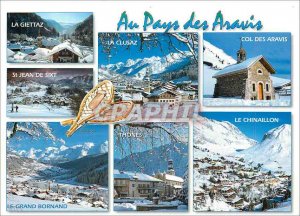 Postcard Modern Au Pays des Aravis La Giettaz St Jean de Sixt Grand Bornard T...