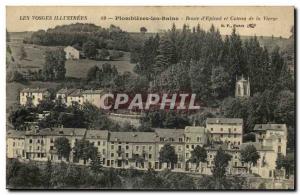 Vosges- Plombieres-les-Bains-Route d & # 39Epinal and Coteau of the Virgin Po...