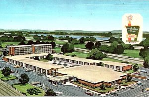 Postcard HOTEL SCENE East Springfield Illinois IL AJ0520