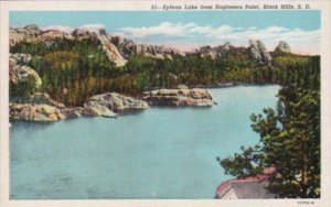 South Dakota Black Hills Sylvan Lake From Engineers Point