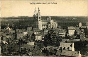 CPA RODEZ - Église St-Cyrice et le Faubourg (109673)