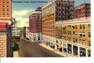 Seattle, Washington - The Metropolitan Theatre at Metropolitan Center - in 1944