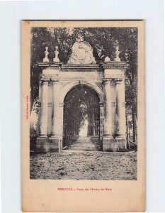 Postcard Porte du Champ de Mars Bergues France