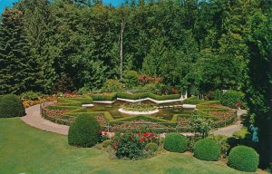 Star Pond at Butchart Gardens - Victoria BC, British Columbia, Canada