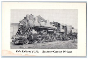 c1940's Erie Railroad # 2521 - Rochester-Corning Division New York NY Postcard