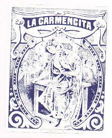 La Carmencita Cigarette Package Label - Mexico