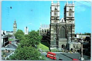 Postcard - Westminster Abbey - London, England