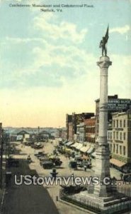 Confederate Monument - Norfolk, Virginia