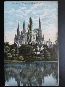 c1904 - Three Spires LICHFIELD CATHEDRAL