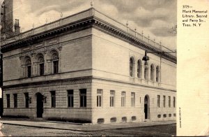 New York Troy Hartt Memorial Library Second and Ferry Streets 1907