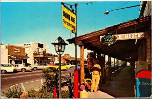 Postcard Brown Avenue in Old Scottsdale, Arizona~138577