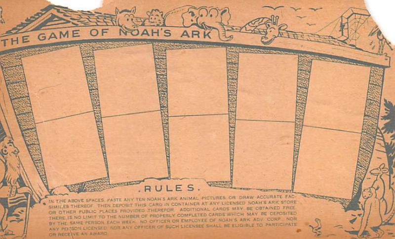 Rules, Eagle Chili Con Carne Advertising Unused paper chips