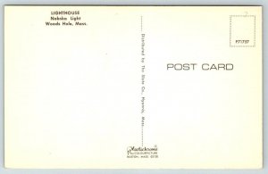 Woods Hole  Massachusetts  Nobska Lighthouse Postcard