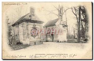 Old Postcard Coulommiers Capuchin pavilions guards