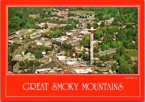 The Great Smoky Mountains Gatlinburg TN Postcard PC357