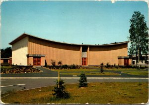 CONTINENTAL SIZE POSTCARD HEADQUARTERS OF ALLIED POWERS EUROPE (BELGIUM)