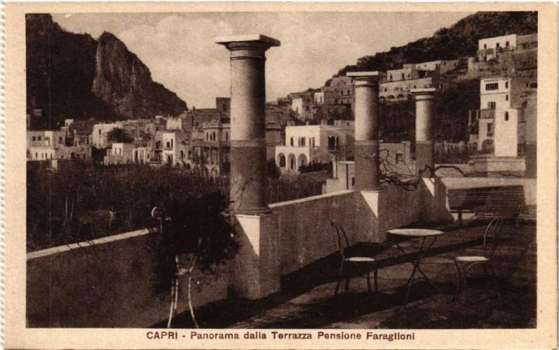 CPA Capri Panorama dalla Terrazza Pensione Faraglioni. ITALY (526923)
