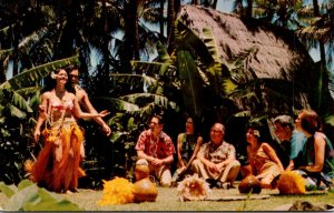 Hawaii Honolulu Hawaiian Dancers United Airlines Card