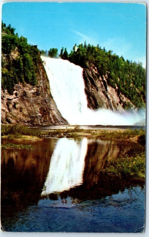 Postcard - The magnificent Falls of Montmorency - Quebec City, Canada