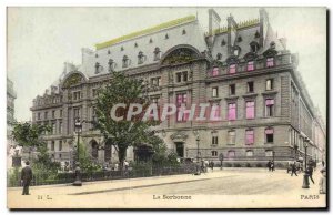 Old Postcard Paris Sorbonne