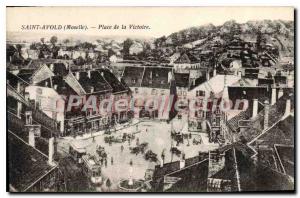 Postcard Old Saint Avold Place Of Victory