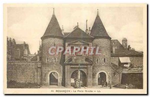 Old Postcard Besancon La Porte Rivotte