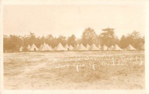 Fort Geo. G. Meade Maryland view of Summer Training Camp real photo pc ZC548993