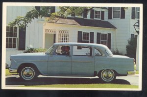 VINTAGE 1960's SUPERB MODEL SEDAN CAR DEALER ADVERTISING POSTCARD