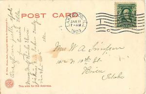 Lake Carasaljo Lakewood New Jersey 1909 Postcard