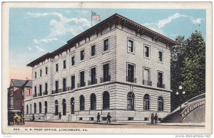 Post Office , LYNCHBURG , Virginia , 1910-20s