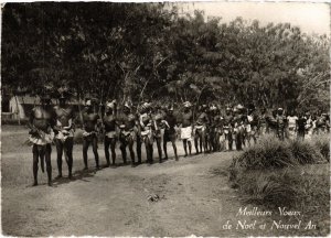 PC DANCERS ETHNIC TYPES BELGIAN CONGO (a30783)