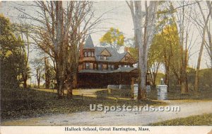 Hallock School - Great Barrington, Massachusetts MA  