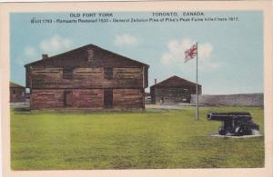 Canada Toronto Old Fort York